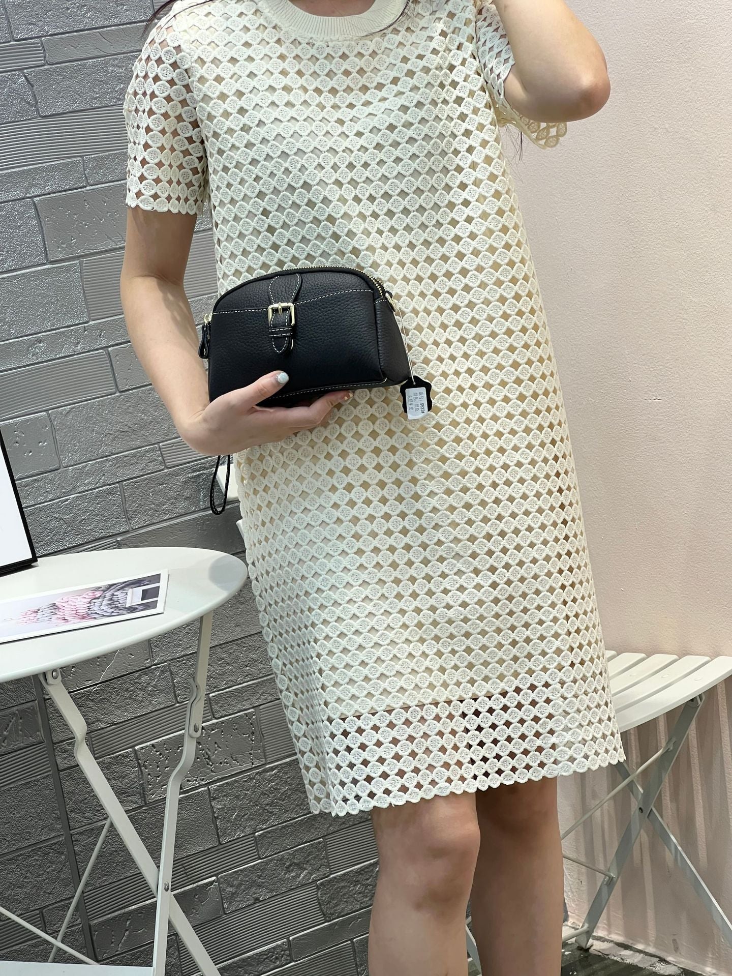 Women's First Layer Cowhide Lady's Cute Fashion Shoulder Bags