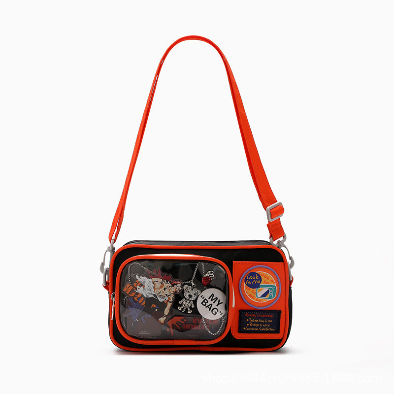 Transparent Doll Bar Daily Snack Cartoon Small Square Bags