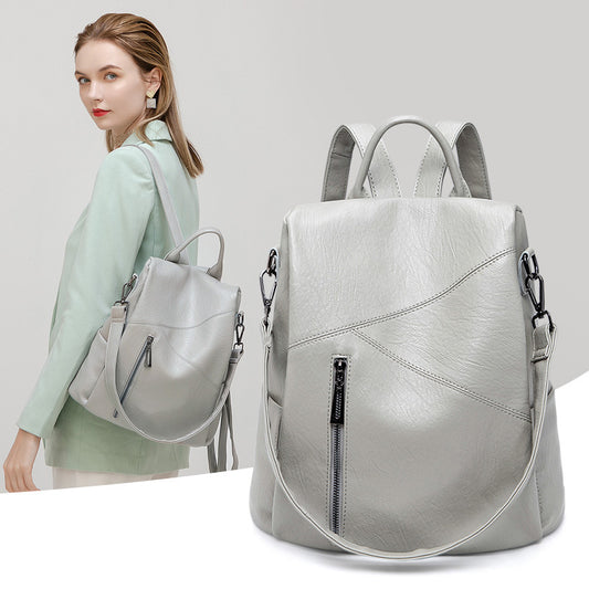 Women's Fashion Simple Spring Large Capacity Leisure Backpacks