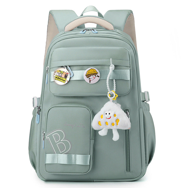 High Large Capacity Waterproof Stain Resistant Middle School Students' Schoolbags