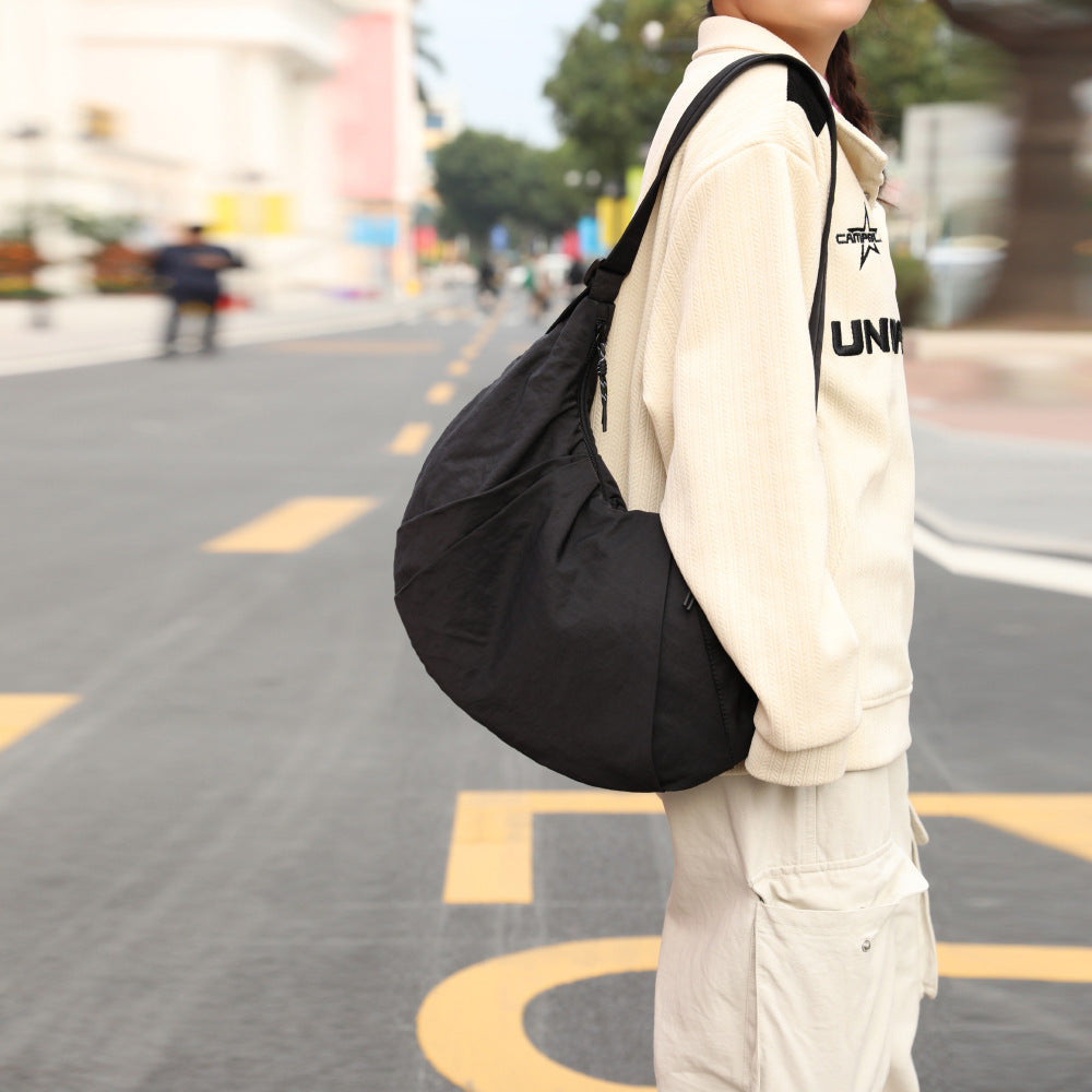 Women's & Men's & Nylon Simple Light Cycling Large Bags