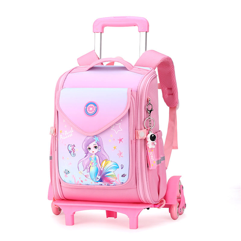 Natural Fish Primary Lightweight Waterproof Large Elementary School Students' Schoolbags