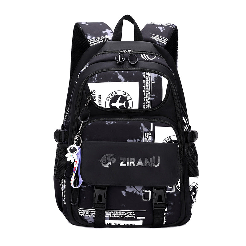 Natural Fish College Primary Large Capacity Elementary School Students' Schoolbags