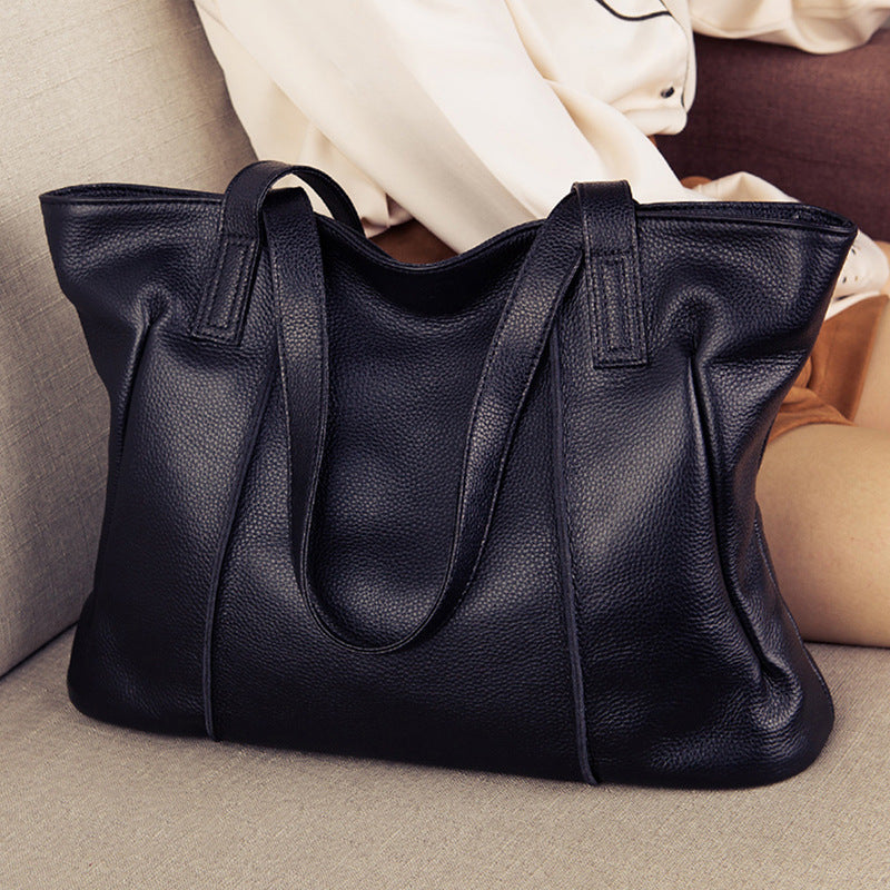 Women's Summer Large Capacity Leather Fashion Women's Shoulder Bag