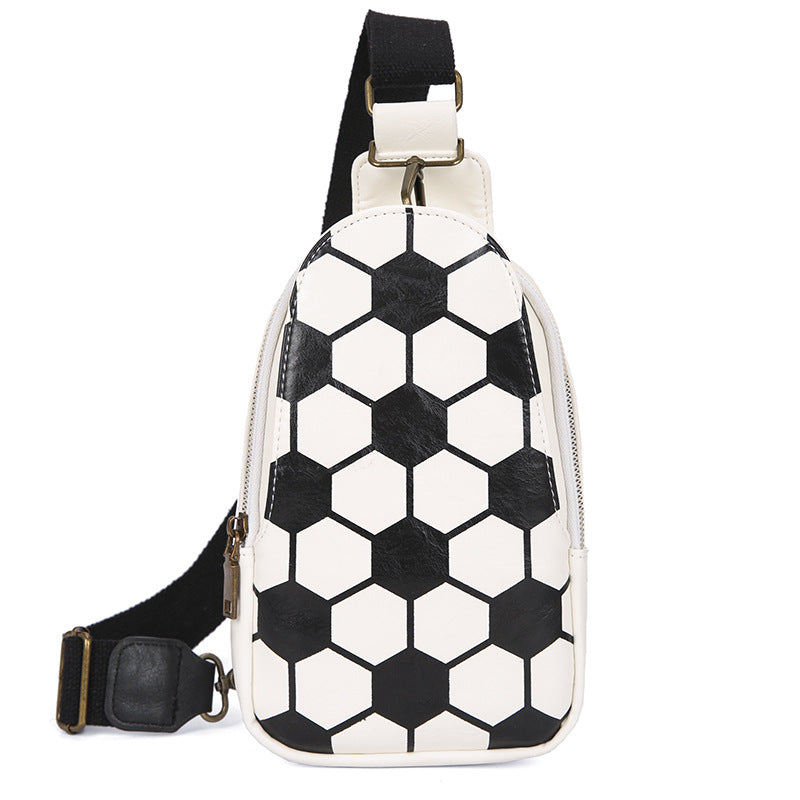 Trendy Female Lady Vintage Baseball Rugby Bags