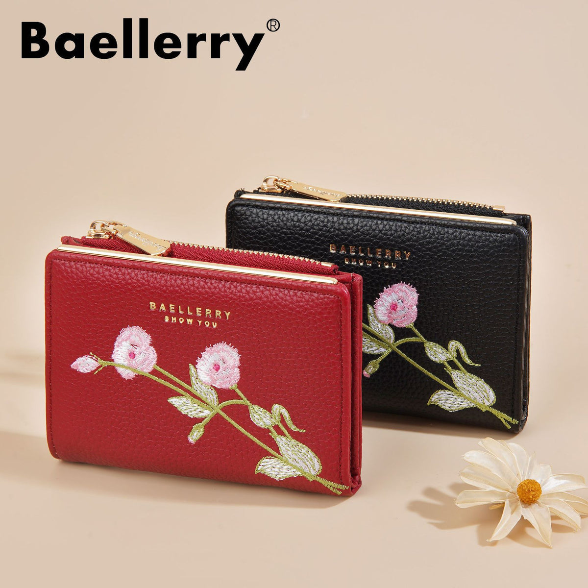 Women's Short High-grade Embroidered Fashion For Purses
