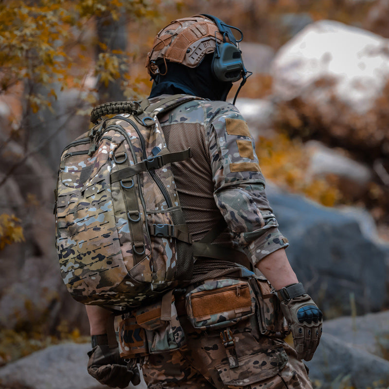 Tactics Camouflage Multifunctional Army Fan Waterproof Tactical Bags