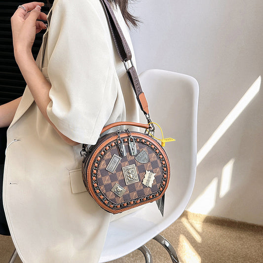 Advanced Texture Niche Badge Female Springtide Shoulder Bags
