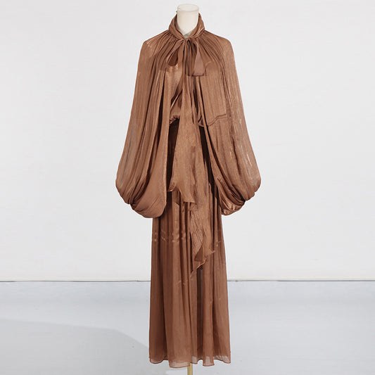 Women's Vietnam Niche Dress Spring Fashion Design Batwing Dresses