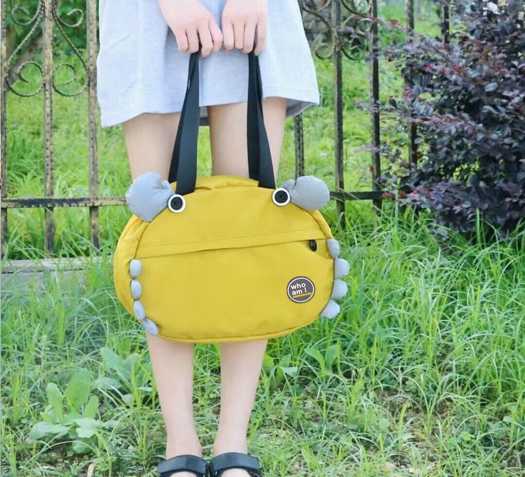 Patch Crab Female Summer Cute College Shoulder Bags