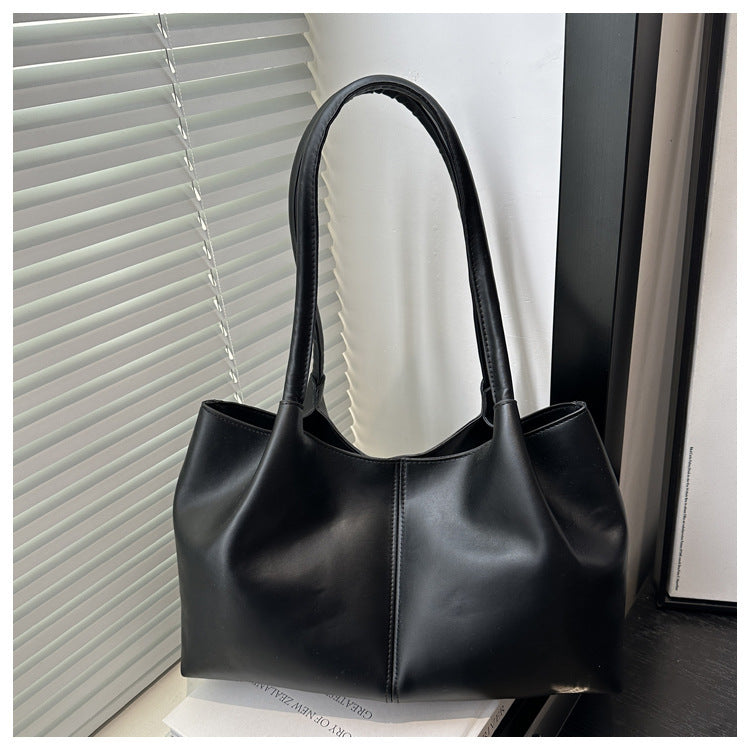 Design Beautiful Retro Winter Solid Color Large Capacity Western Style Bags
