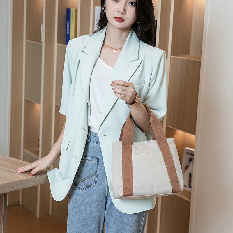 Women's Large Capacity Portable Cotton Mummy Canvas Bags