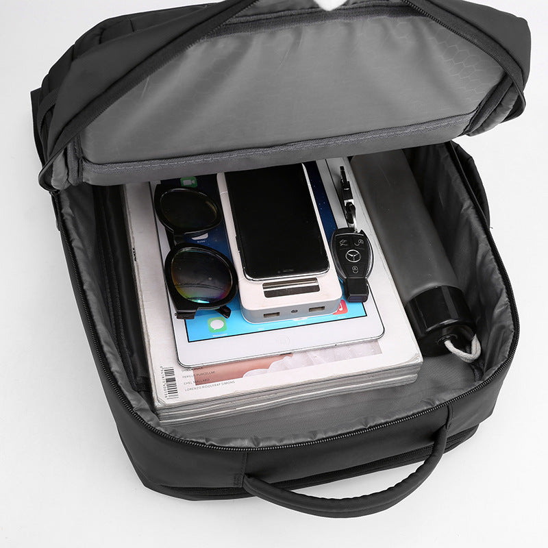 Men's Business Computer Large Capacity Derm Commuter Backpacks