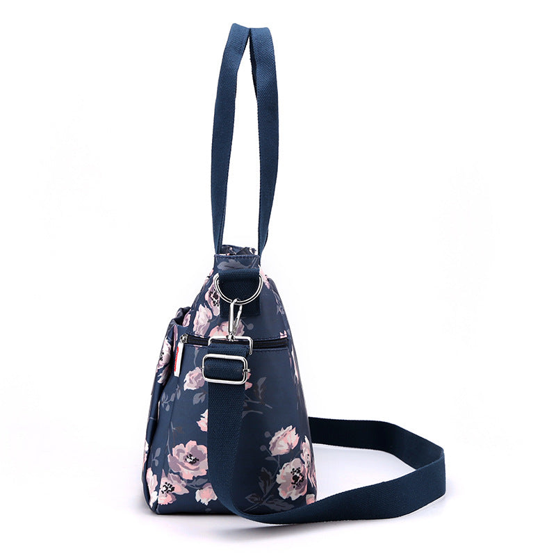 Women's Fashionable Korean Style Portable Printed Large Capacity Women's Shoulder Bag