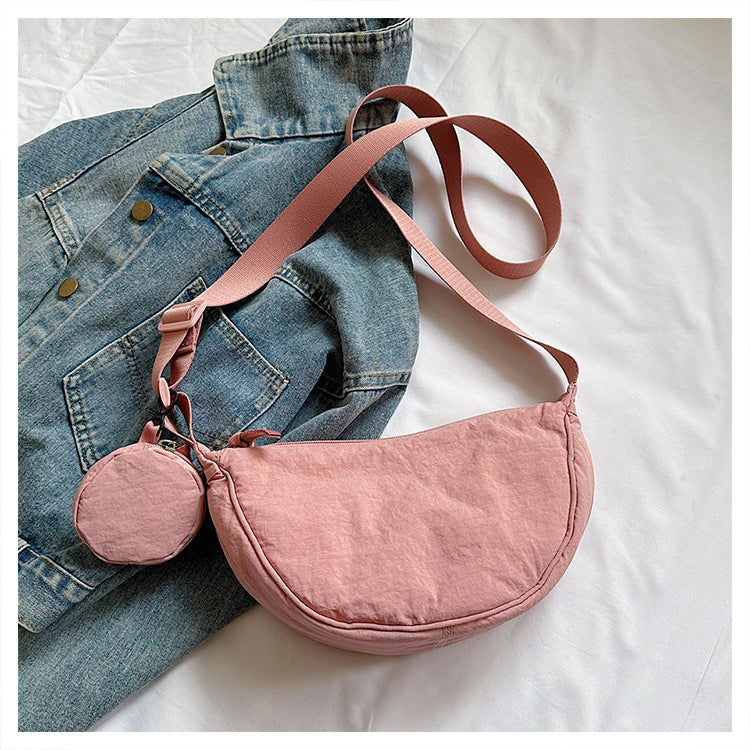 Women's Dumpling Summer Four Canvas Mobile Niche Bags