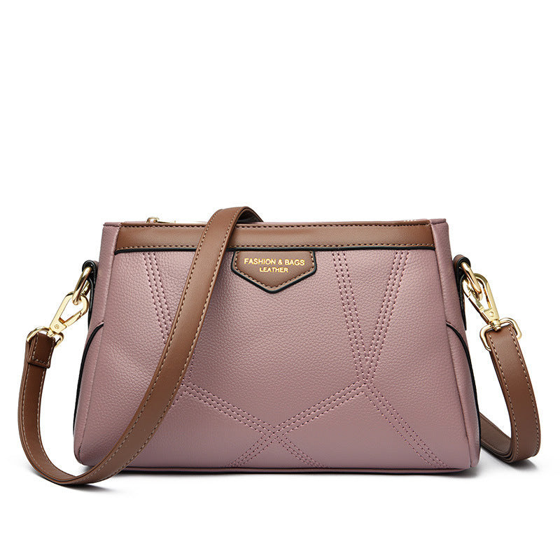 Women's Fashion Mom Classy Soft Leather Crossbody Bags