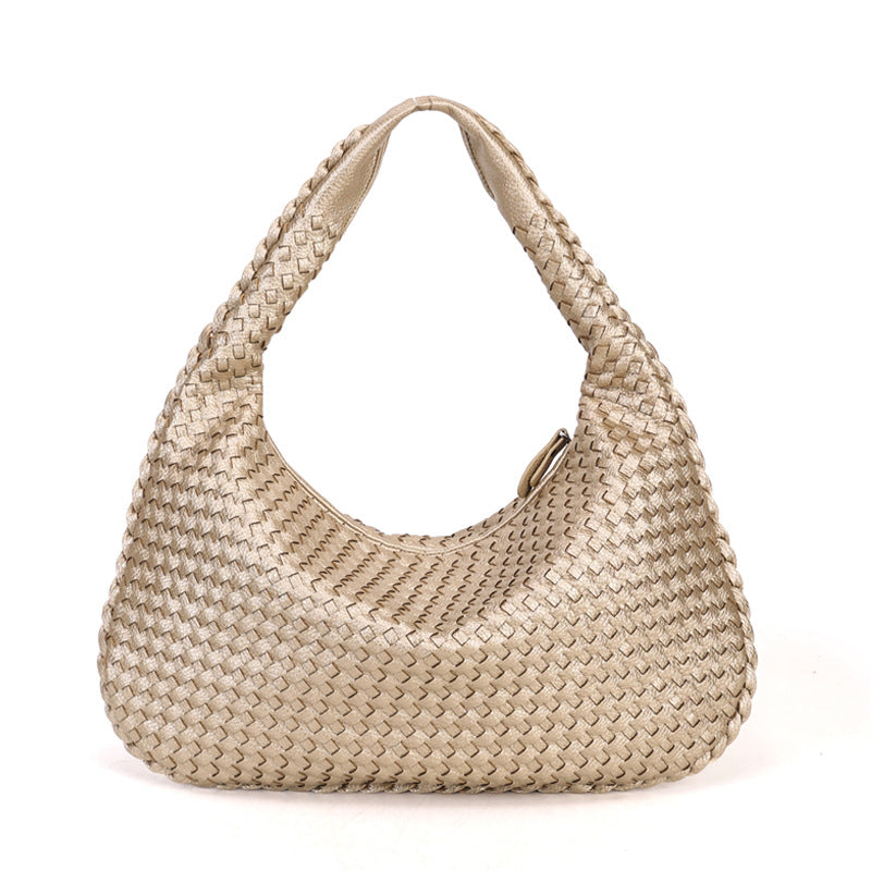 Women's French Hand-woven Underarm Niche Texture Portable Shoulder Bags