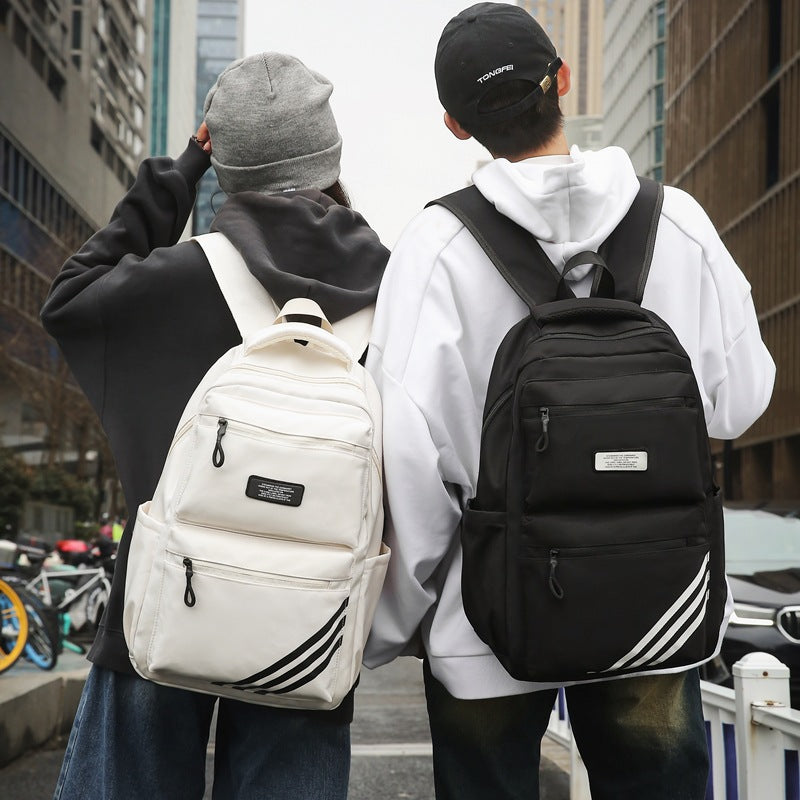 Women's & Men's Large Capacity Good-looking Leisure Korean Style Middle School Students' Schoolbags