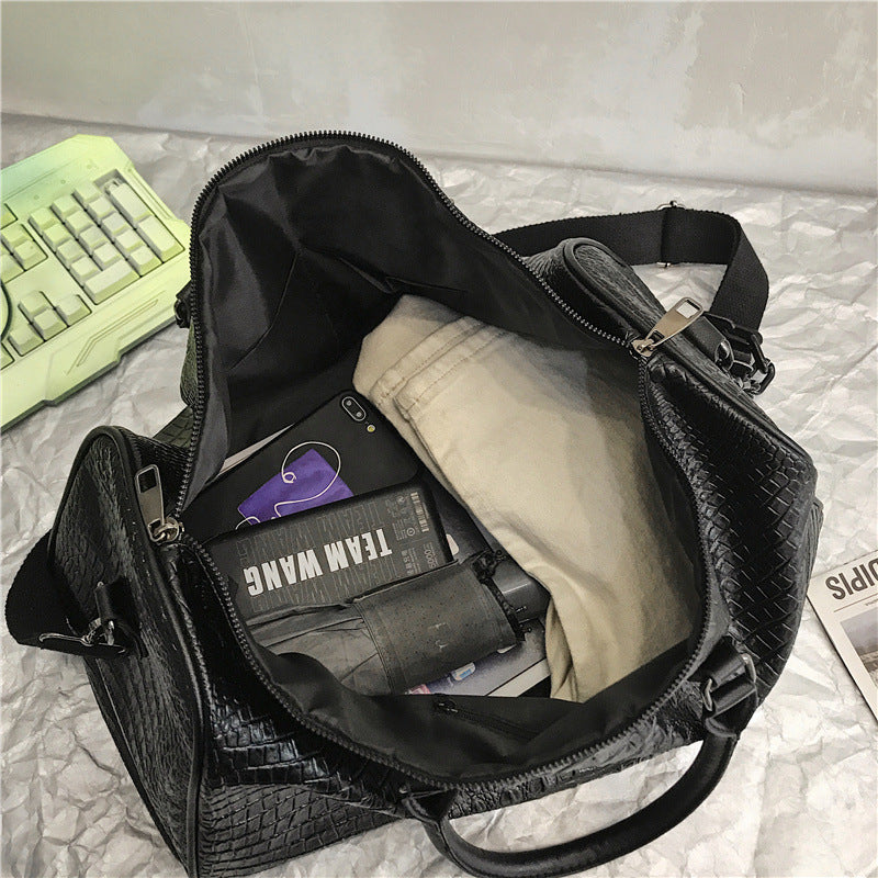 Pattern Portable Large Capacity Short Business Bags