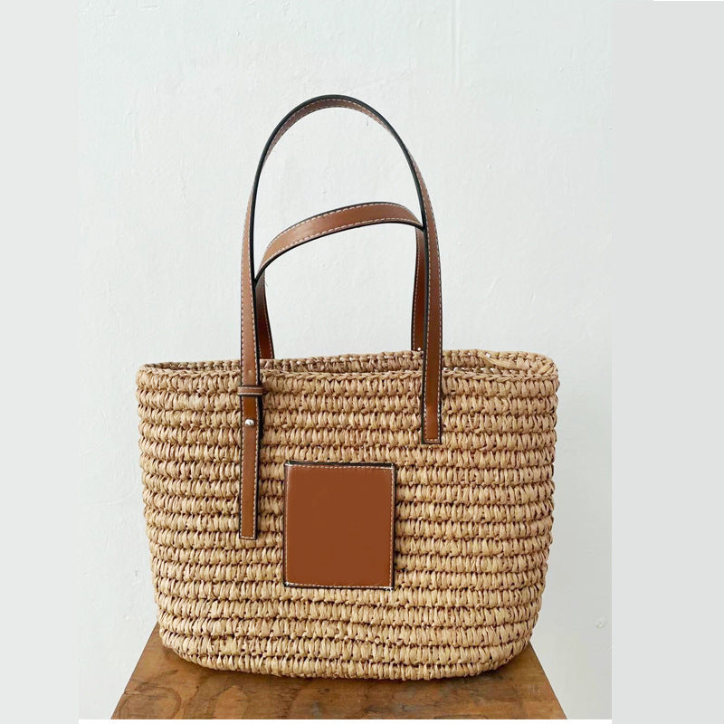 Women's Fashion Straw Bohemian Style Beach Woven Shoulder Bags