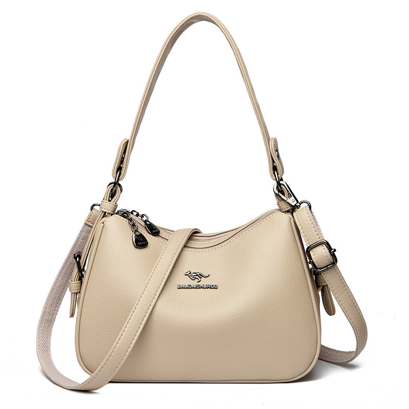 Women's Kangaroo Dumpling Pillow One Mom Fashion Crossbody Bags