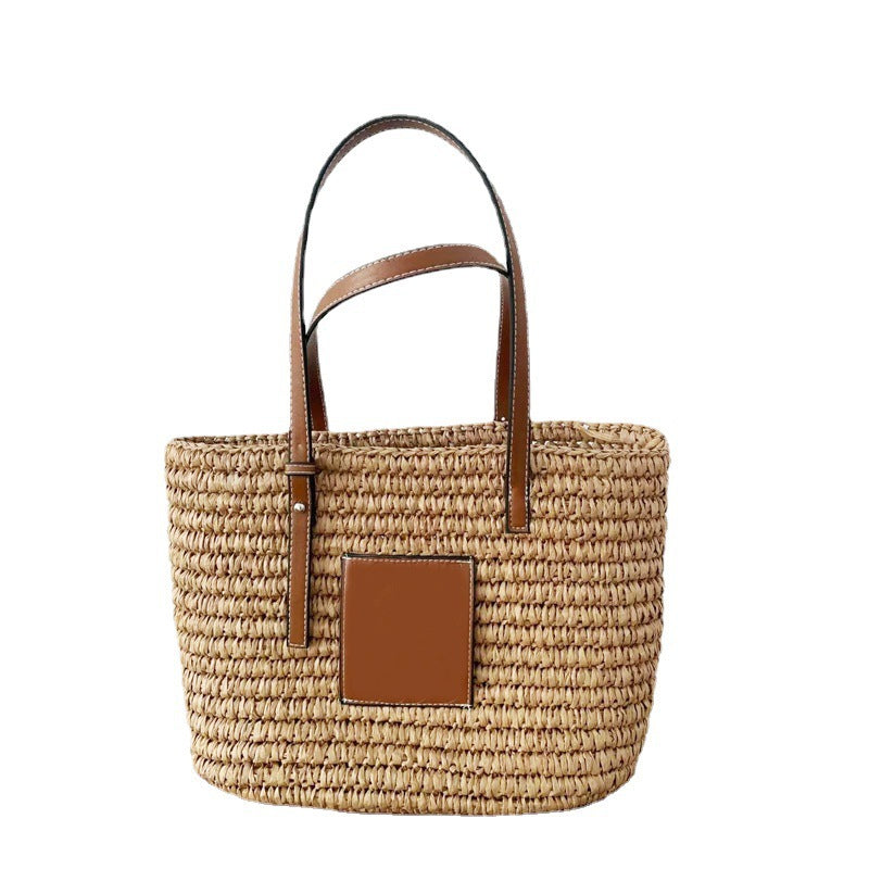 Women's Fashion Straw Bohemian Style Beach Woven Shoulder Bags