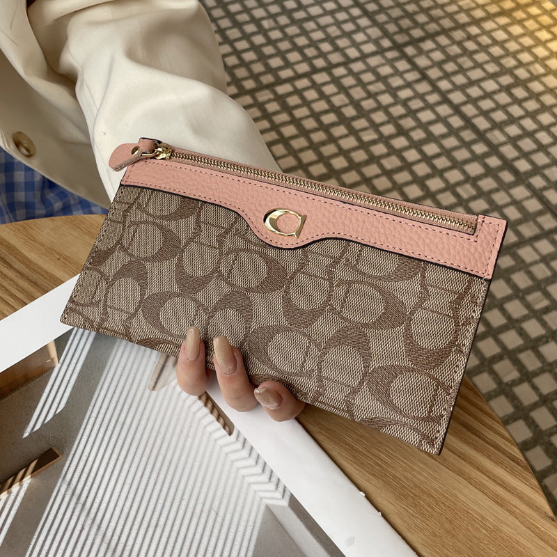 Women's Long Fashionable High-grade Design Mobile Ladies Wallet