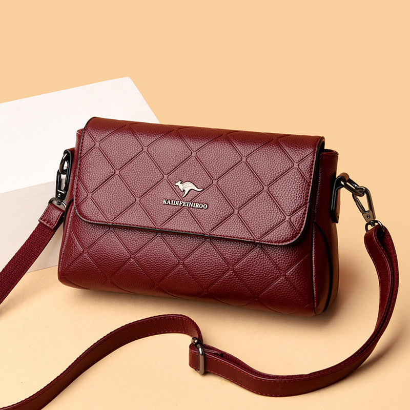 Women's Elegant Trendy Fashion Embossing Mother Bags