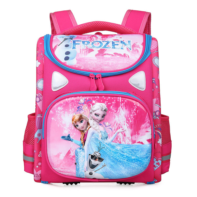 Primary Full Open Hard Shell Cartoon Elementary School Students' Schoolbags