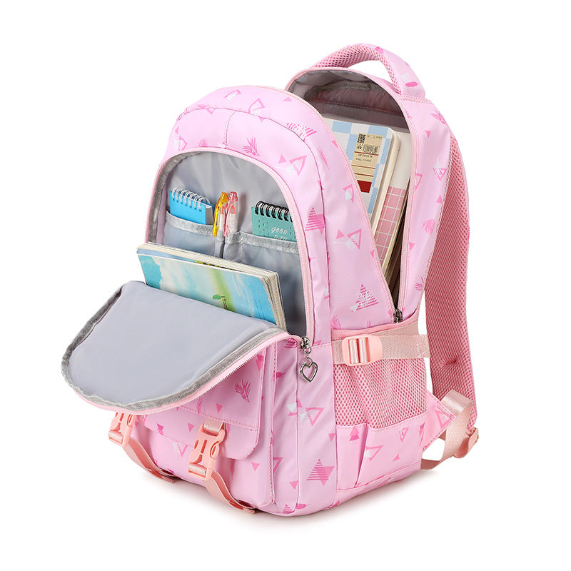 Primary Female Super Light Spine Protection Elementary School Students' Schoolbags