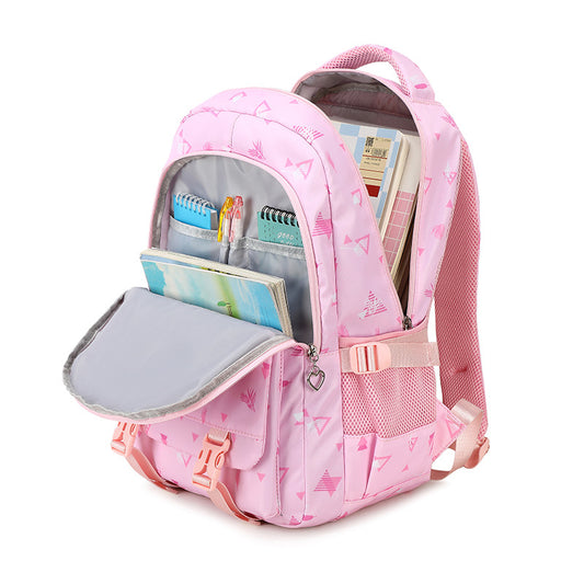 Primary Female Super Light Spine Protection Elementary School Students' Schoolbags
