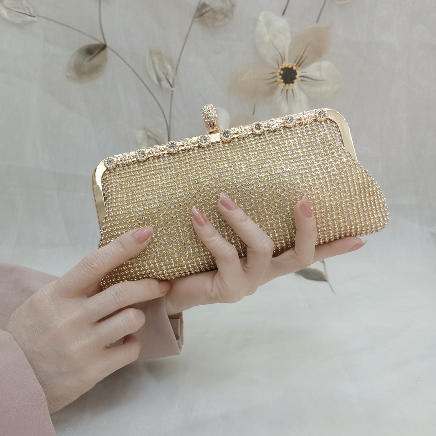 Women's Hand-held Dinner Head Banquet Dress Portable Evening Bags