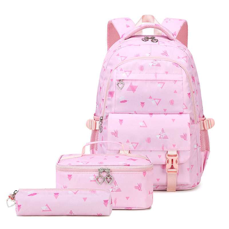 Primary Female Super Light Spine Protection Elementary School Students' Schoolbags