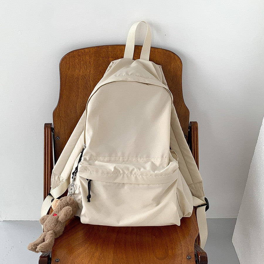 Nylon Large Capacity Trend Single College Backpacks