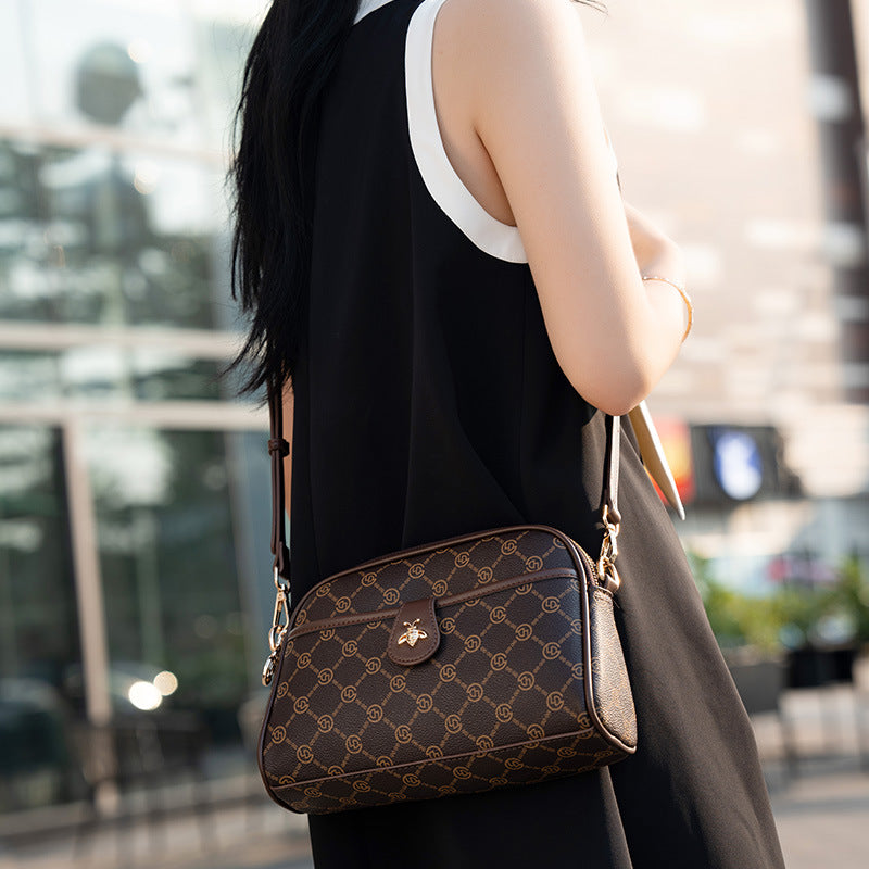 Women's Ge Lauder Summer Vintage Print Crossbody Bags