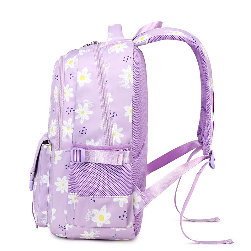 Women's Korean Style Junior's Large Capacity Waterproof Middle School Students' Schoolbags