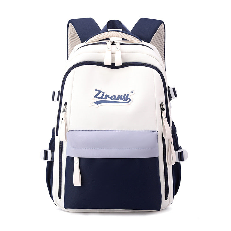 Women's Fish Junior High Large Capacity College Middle School Students' Schoolbags