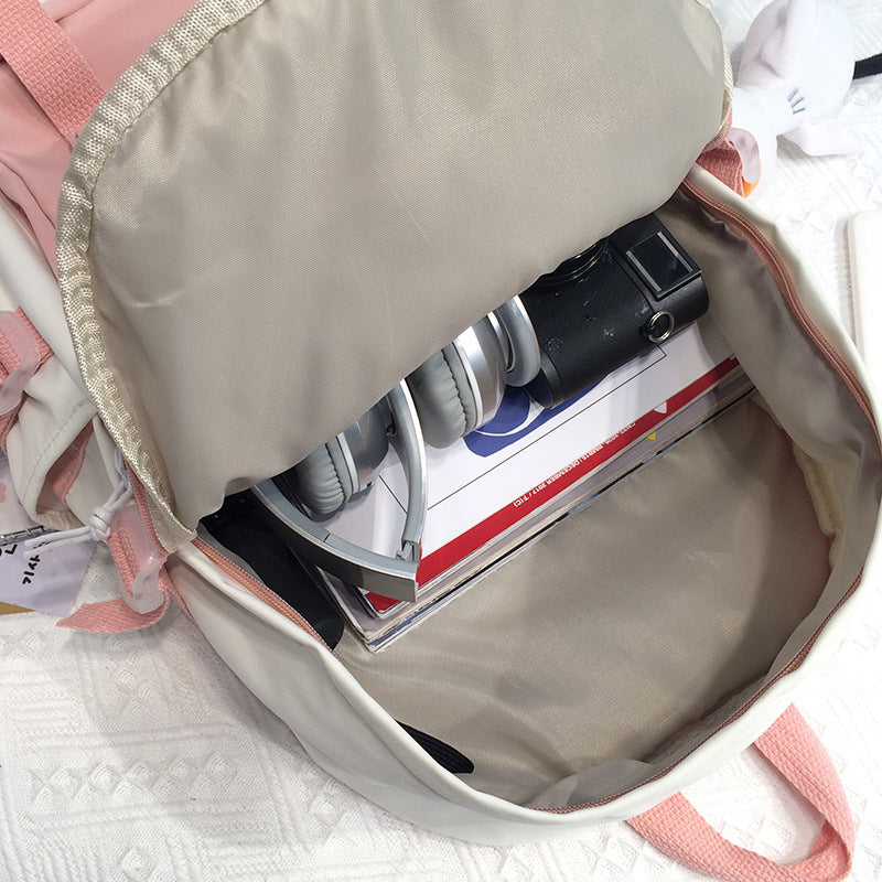 Female Korean Style Junior Male Large Backpacks