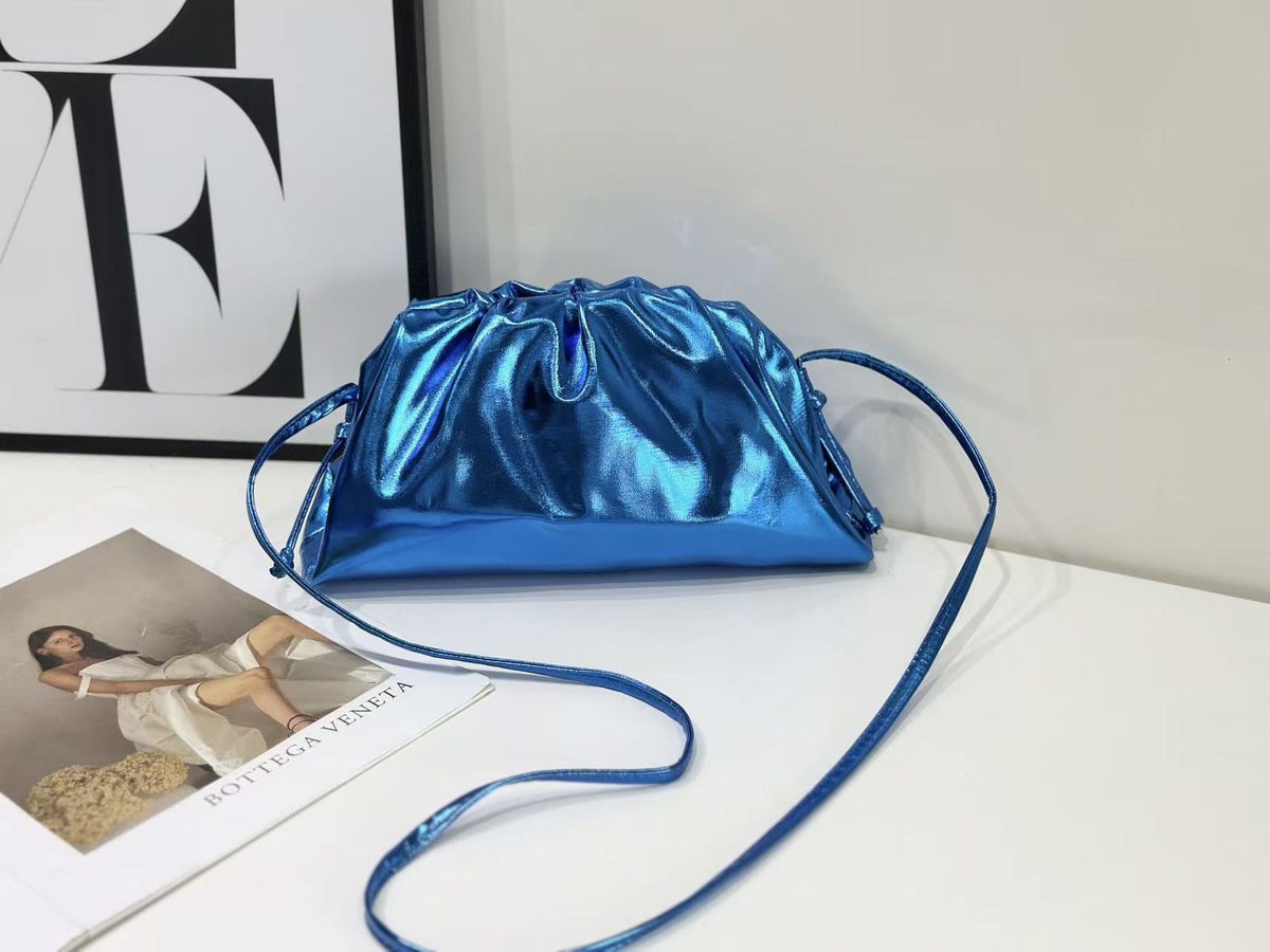 Women's High-grade Pleated Cloud Plain Fashionable Shoulder Bags