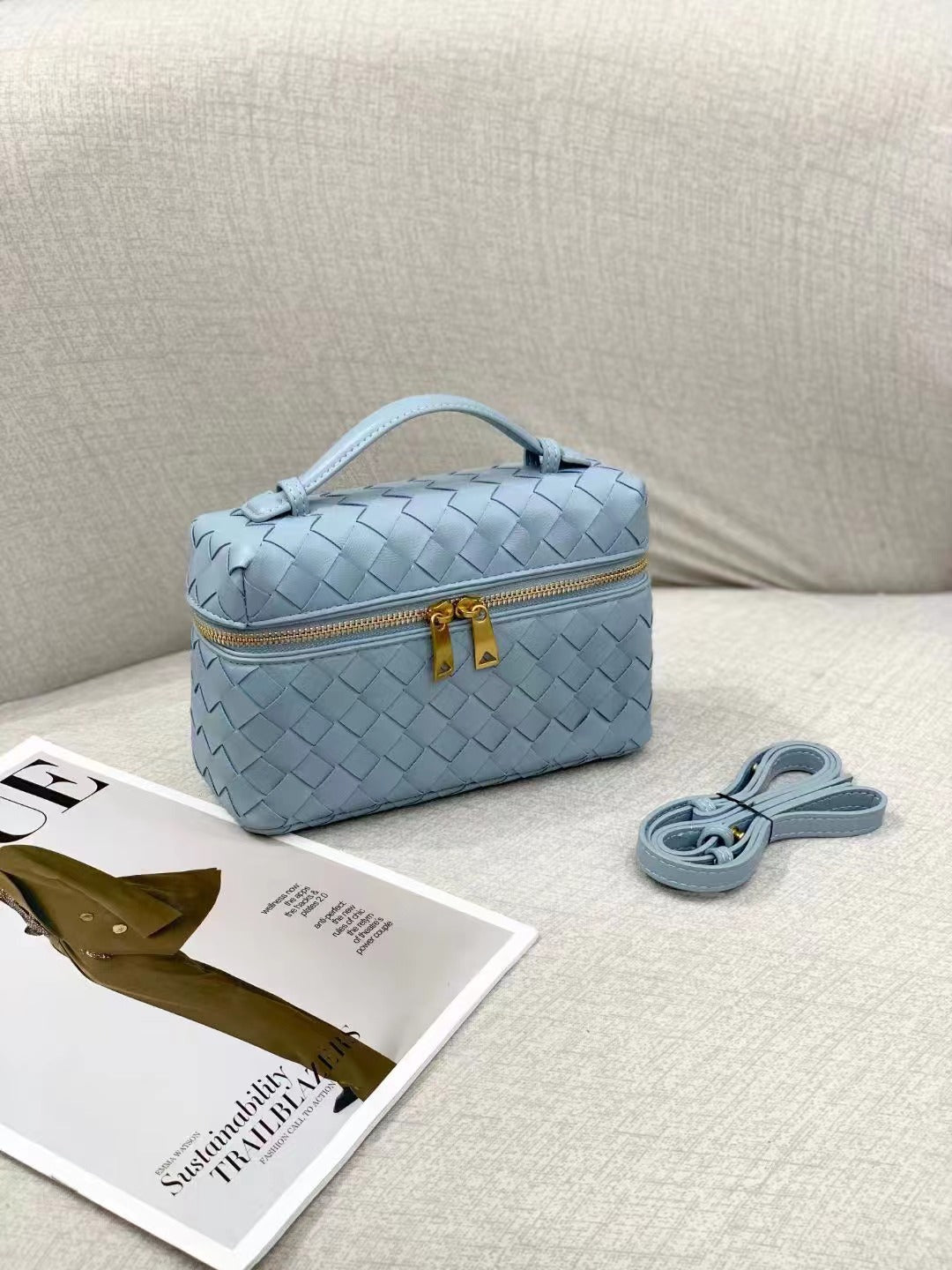 Elegant Box Rhombus Chain Western Fashion Women's Handbag