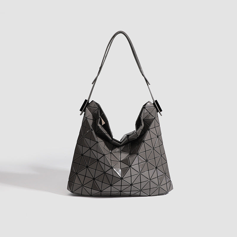 Trendy Style Underarm Commuter Geometric Rhombus Crossbody Bags