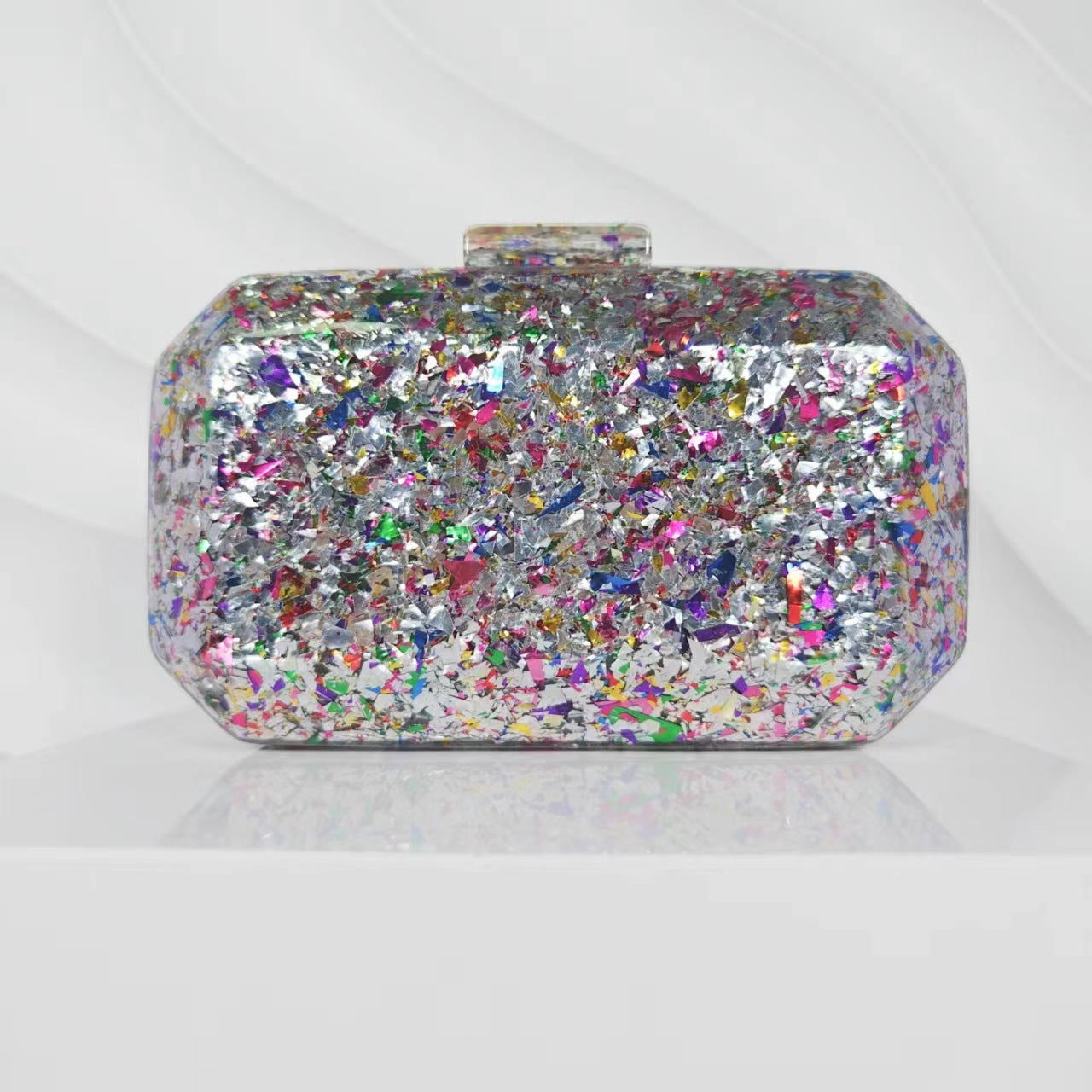 Women's Marble Fashion Summer Beach Acrylic Evening Bags