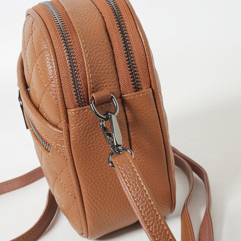 Women's Fashion Simple Leisure Vertical High-grade Shoulder Bags