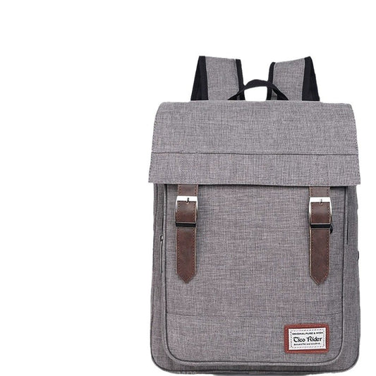 Men's Business Flip Portable Computer Oxford Cloth Backpacks