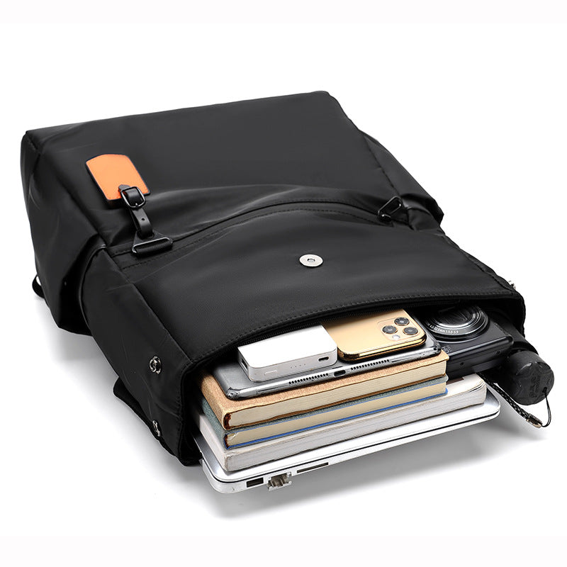 Men's Leisure Computer Simplicity Commuter Printable Backpacks