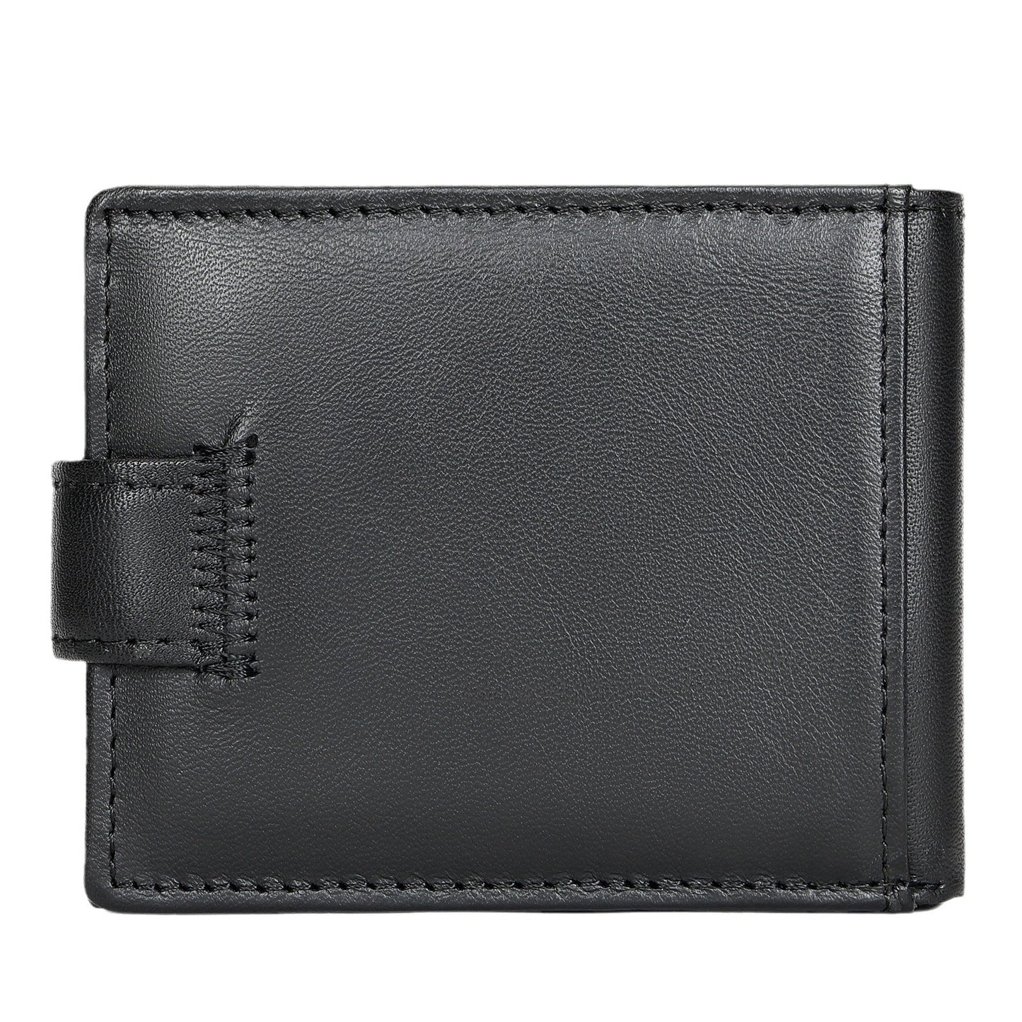 Men's Cowhide Multi Slots Genuine Leather Short Men's Wallets