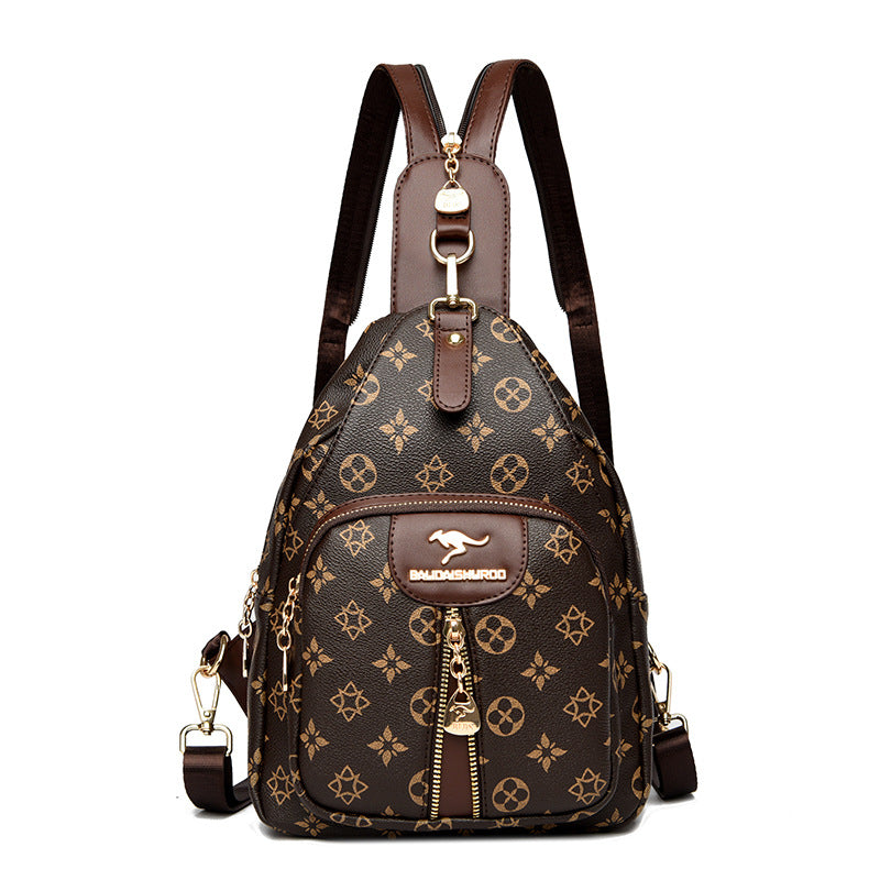 Women's Fashion Glamorous Comfortable Kangaroo Letter Waist Packs