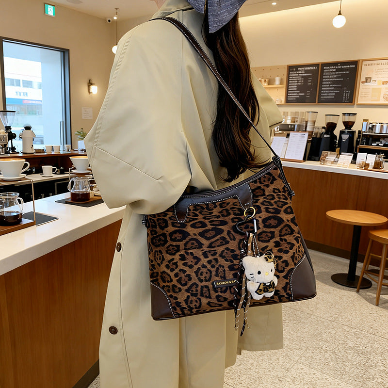 Women's Large Capacity Suede Fashion High-grade Tote Bags