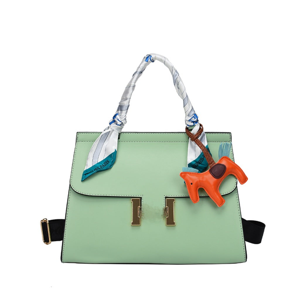 Women's Sense Constance Color Matching Big Fashion Handbags
