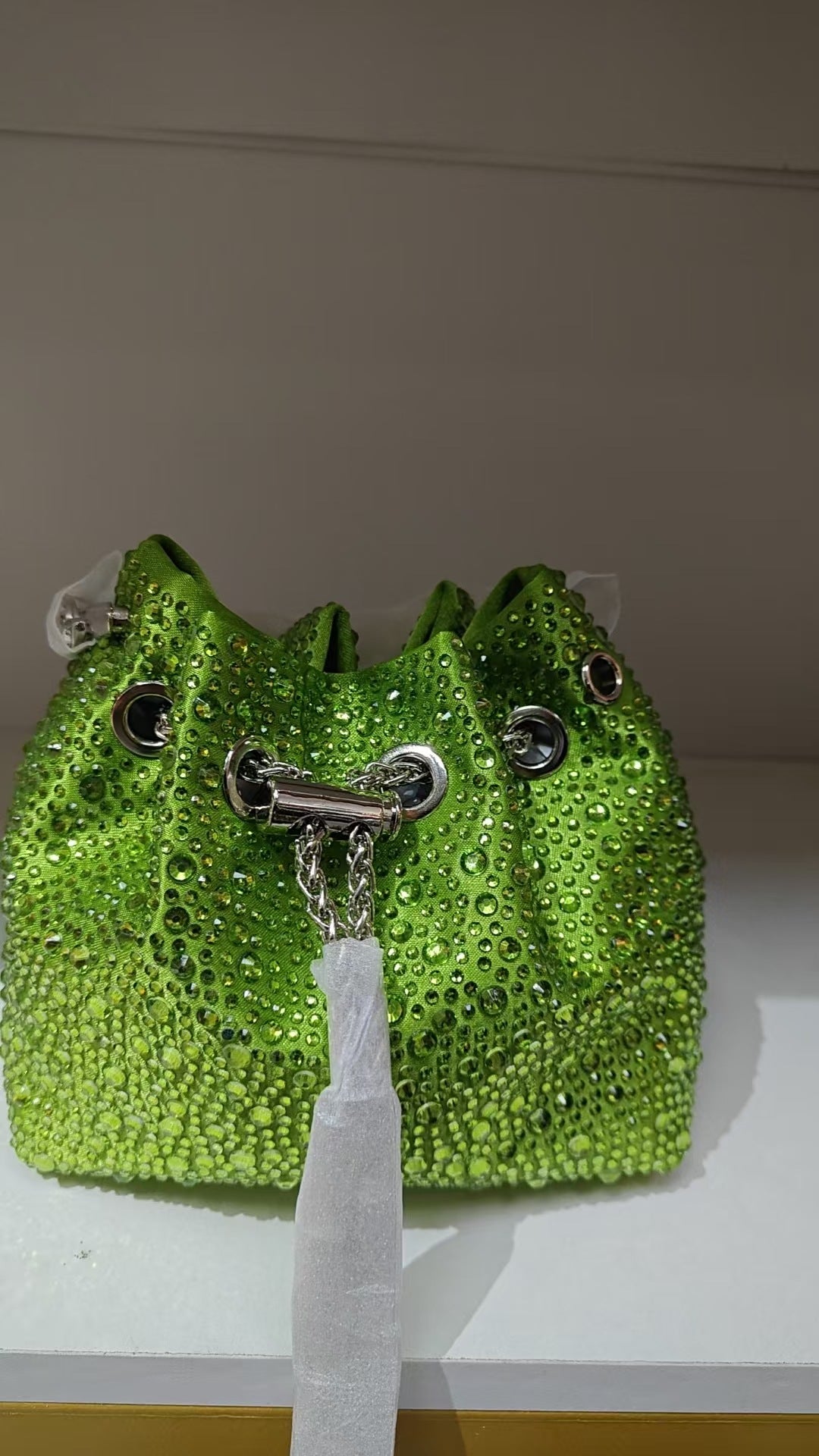 Women's Heron Live Streaming On Tassel Rhinestone Shoulder Bags